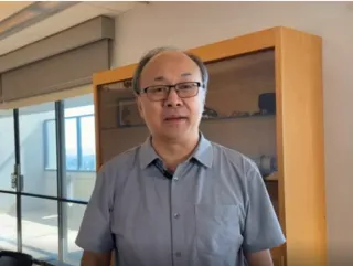 Xiao-Li Meng, generated by AI for his talk